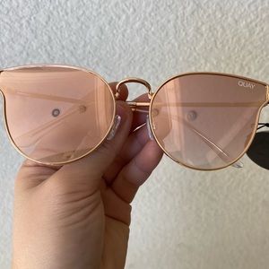 Quay Australia All My Love Rose Gold Sunglasses